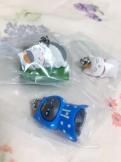 ニャンコ先生ガチャガチャ　3点セット