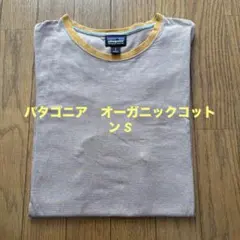 patagonia オーガニックコットン Tシャツ S ベージュ
