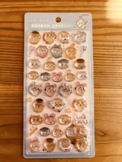 ちいかわ第2弾　ボンボンドロップシール みんな ポーズ