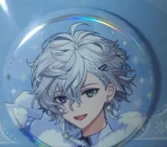 White Snow Christmas 箔押し缶バッジ 叢雲カゲツ