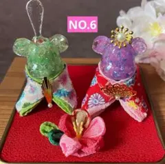 ひなまつり くま ʕ•ᴥ•ʔ ハンドメイド NO.6♡ 雛人形