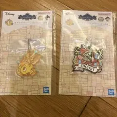 ディズニー クレオ &ティモシー　2個セット　アクリルキーホルダー　1番くじ