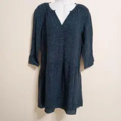 COMPTOIR DES COTONNIERS/ シルク 長袖 ワンピース S