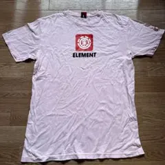ELEMENT Tシャツ ピンク メンズ L