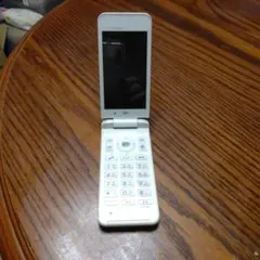 AQUOSケータイ NP601SH ホワイト ガラケー 通電動作OK 初期化済み