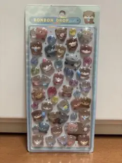 【正規品】水族館限定 ボンボンドロップシール カワウソ