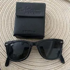 Ray-Ban Folding Wayfarer ブラックサングラス