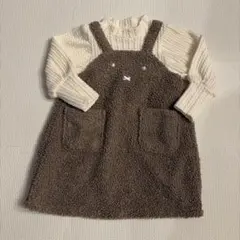 petit main ミッフィーワンピース 80cm 秋冬