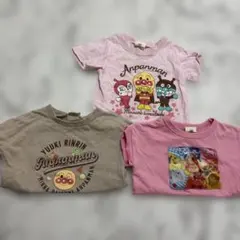 アンパンマン ピンク Tシャツ 子供用