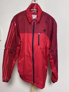 adidas 赤 ジャケット O/XOサイズ