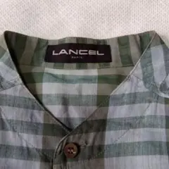 LANCEL PARIS 長袖シャツ チェック柄のサムネイル