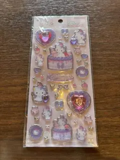【サンリオ】キラキラジュエルシール　ハローキティー