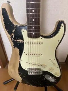 fender black 1 ストラトキャスター ジョンメイヤーレリック - メルカリ
