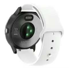 22mm スマートウォッチ シリコンバンド ホワイト