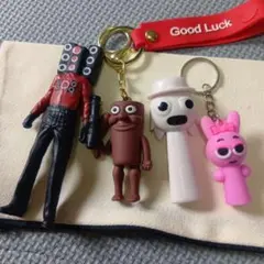 キャラクター キーホルダー 4種セット