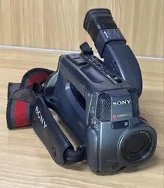 SONY Hi8 ビデオカメラ＋レトロカメラバッグ セット ジャンク - メルカリ