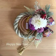 No.17 しめ縄リース　お正月飾り
