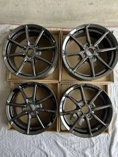 極美品☆GRヤリス ハイパフォーマンス純正18インチ ホイール☆BBS製