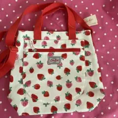 キャスキッドソン   キッズ ショルダー バッグ  スイートストロベリー