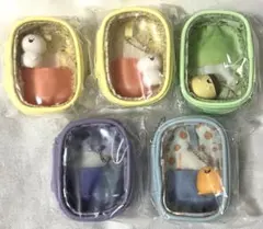 お文具といっしょ フィギュア付きポーチ お文具さん プリンさん 等 5点 ⑼