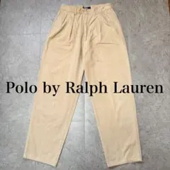 90's Polo by ラルフローレン ツータック チノパン コットンパンツ