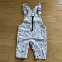 刺繍オーバーオール 80センチ