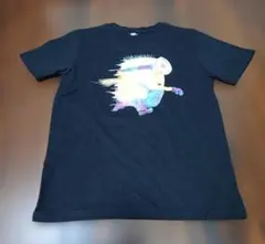 キャラクタープリント 半袖Tシャツ Sサイズ 黒