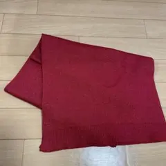 プチバトー 赤　マフラー