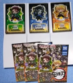 鬼滅の刃 ぴた!でふぉめ 無限城編 アクスタ 獪岳 & 善逸 & 炭治郎