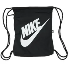 NIKE ヘリテージ ブラック ジムサック ドローストリング ナップザック