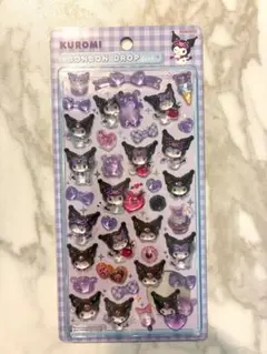 サンリオ　クロミちゃん　ボンボンドロップシール