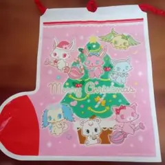 サンリオ　クリスマス袋　靴下型のサムネイル