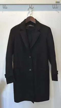 【即日発送】ZARA チェスターコート ブラック　Sサイズ