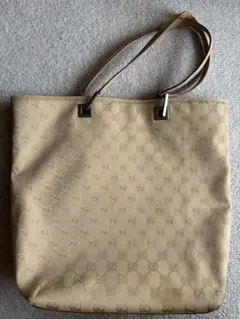 GUCCI GG柄 トートバッグ ベージュのサムネイル