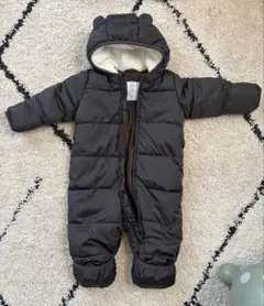 babyGAP フード付き　アウター　6-12ヶ月　ダークグレー