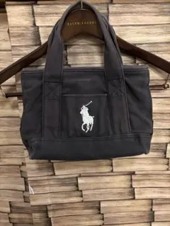 POLO RALPH LAUREN キャンバスポニー　ミニトート
