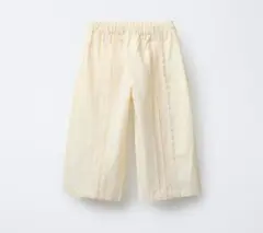 【新品タグ付】ZARA KIDS ザラキッズ ポプリンレースパンツ 116
