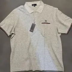 未使用フレッドペリーFREDPERRY ポロシャツ XXL グレーBIGサイズ