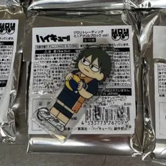 ハイキュー　ジロリ ミニアクリルブロック 山口忠