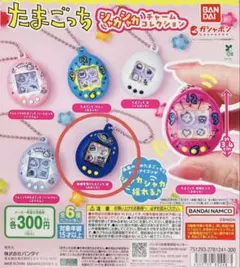 たまごっち シャカシャカチャームコレクション 新種発見 紺 みみっち めじるし