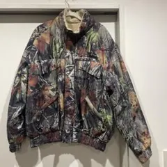 ファーストダウン リバーシブル リアルツリーカモ ナイロンボアジャケット