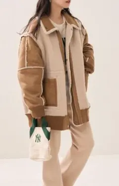 FREAK'S STORE リバーシブル フェイクムートン ボワブルゾン フリー