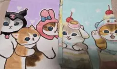 mofusand（猫福珊連） ×サンリオ　フェイスタオルセット