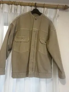 IENA　イエナ　カラーチノリメイクルーズブルゾン　ベージュ　36