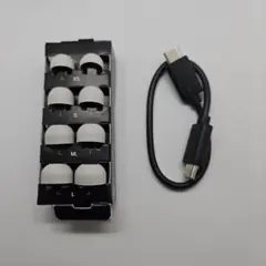 純正付属品/イヤピース/Technics EAH-AZ100-S/シルバー/銀ツ