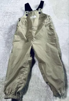 ノースフェイス ベージュ オーバーオール 90センチ