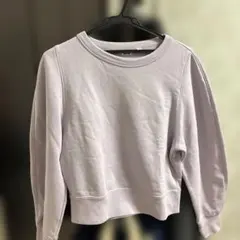 UNIQLO 薄紫 Lサイズ トレーナー