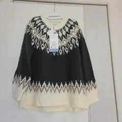 新品未使用　SEASON REASON ノルディック柄 ニット セーター