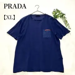GP☆様 専用]【超人気・極美品】プラダ/Tシャツ/ラバーロゴ/ポケット