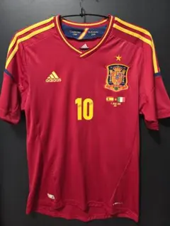 10-11 スペイン代表　シャビ　アディダスオフィシャル　ユニフォーム 10-11 スペイン代表 シャビ アディダスオフィシャル ユニフォーム